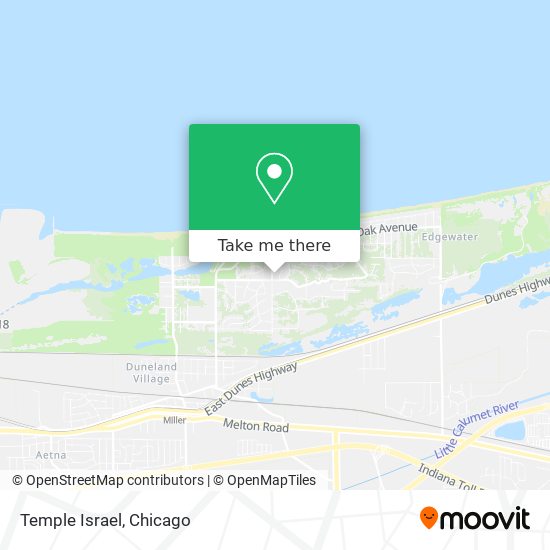 Temple Israel map