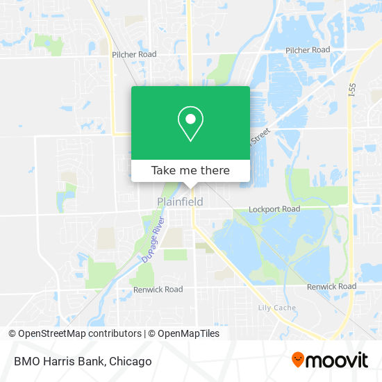 BMO Harris Bank map