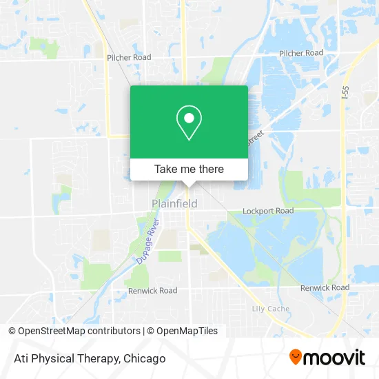 Ati Physical Therapy map