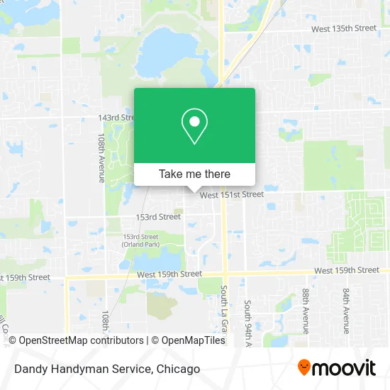 Dandy Handyman Service map