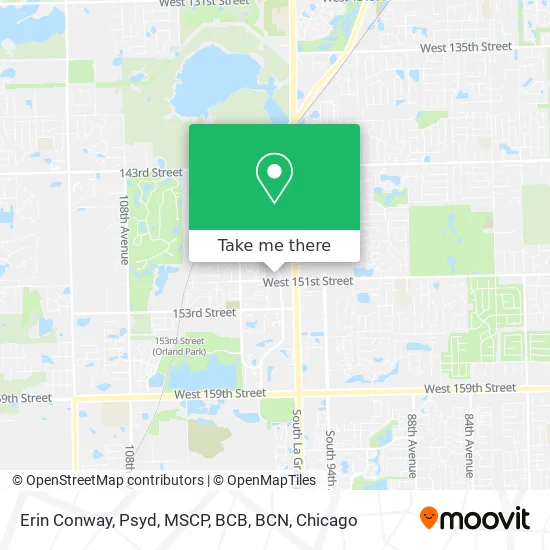 Erin Conway, Psyd, MSCP, BCB, BCN map