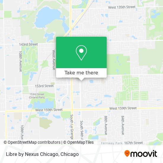 Libre by Nexus Chicago map
