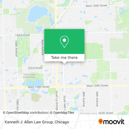 Kenneth J. Allen Law Group map