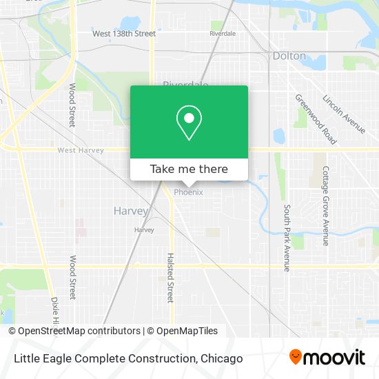 Little Eagle Complete Construction map