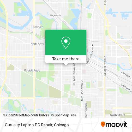 Gurucity Laptop PC Repair map