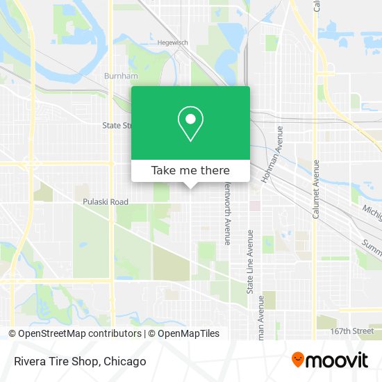 Rivera Tire Shop map