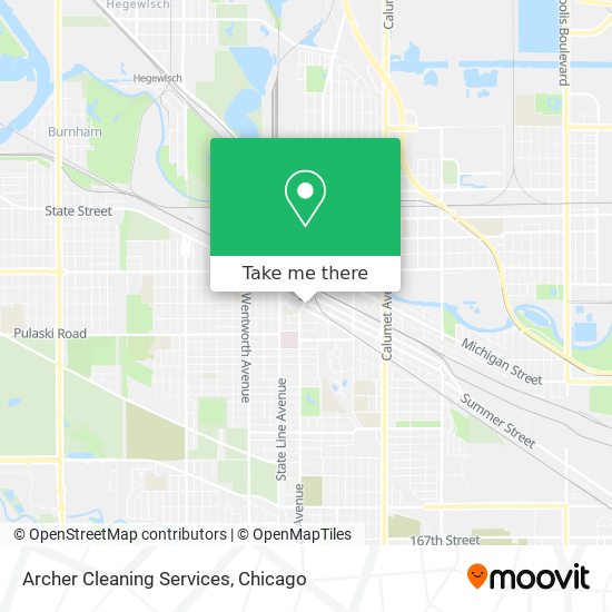 Archer Cleaning Services map