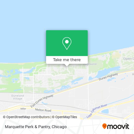Marquette Perk & Pantry map