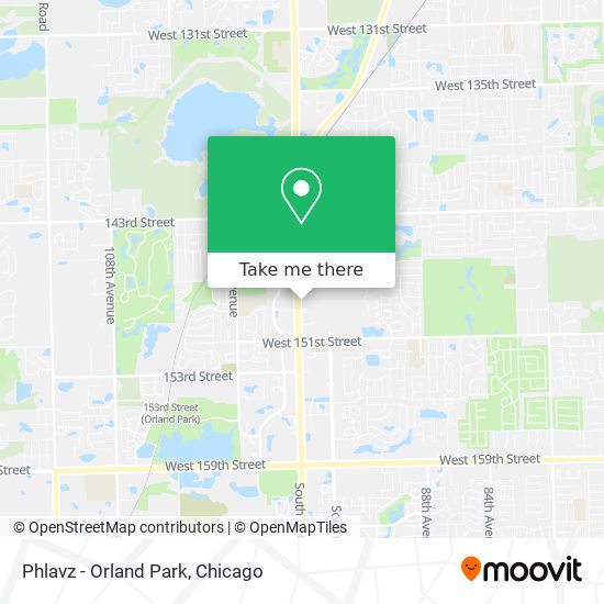 Phlavz - Orland Park map