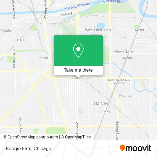 Mapa de Boogie Eats