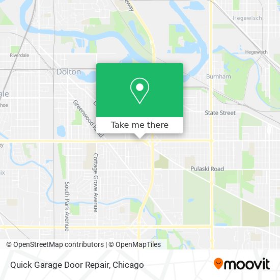 Mapa de Quick Garage Door Repair