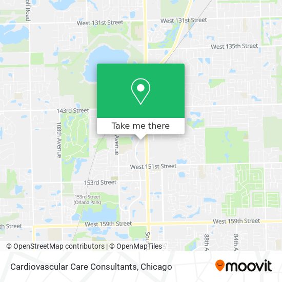 Cardiovascular Care Consultants map