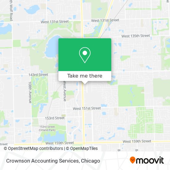 Crownson Accounting Services map