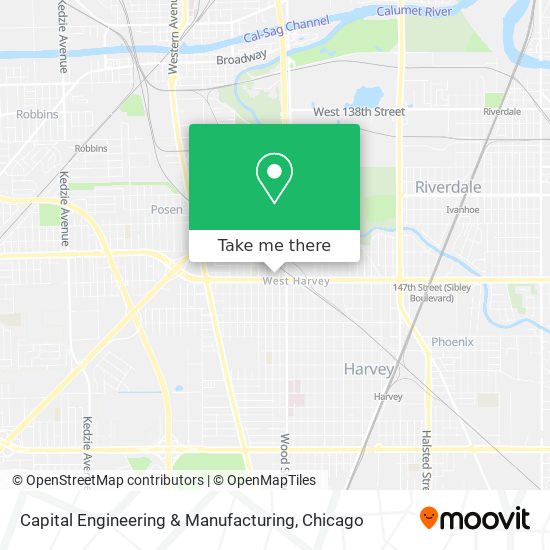 Capital Engineering & Manufacturing map