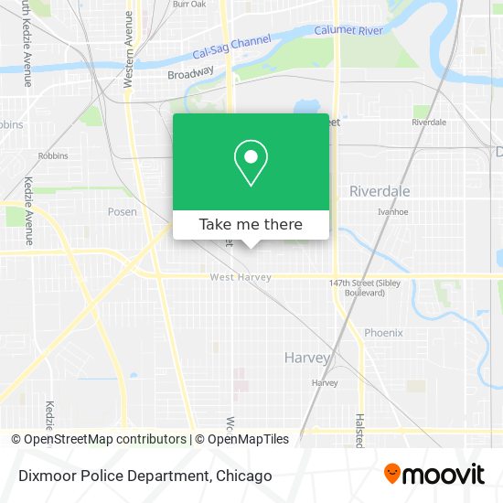 Mapa de Dixmoor Police Department