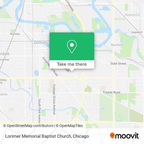 Mapa de Lorimer Memorial Baptist Church