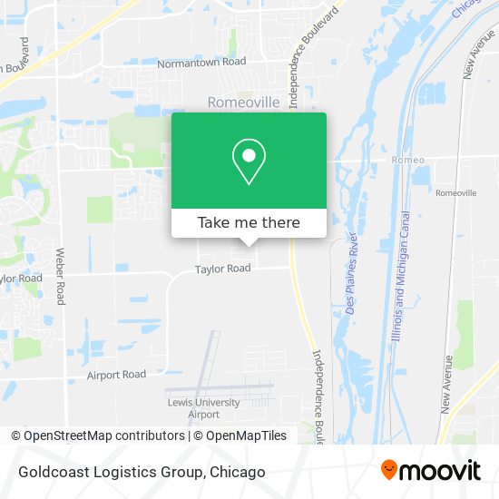 Mapa de Goldcoast Logistics Group