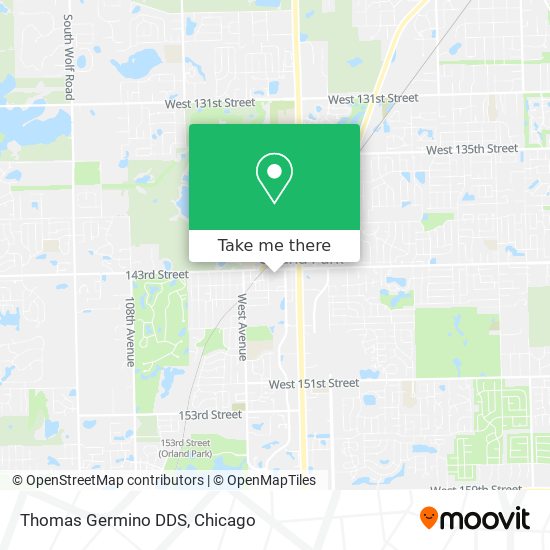 Thomas Germino DDS map