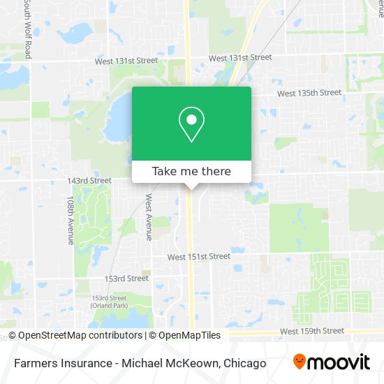 Mapa de Farmers Insurance - Michael McKeown