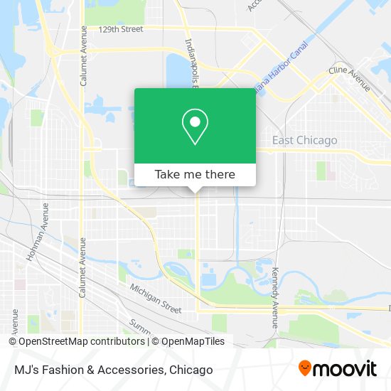 MJ's Fashion & Accessories map