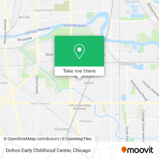 Dolton Early Childhood Center map