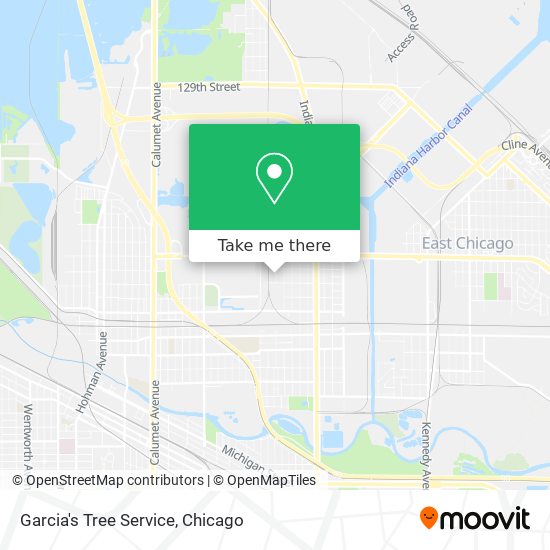 Garcia's Tree Service map