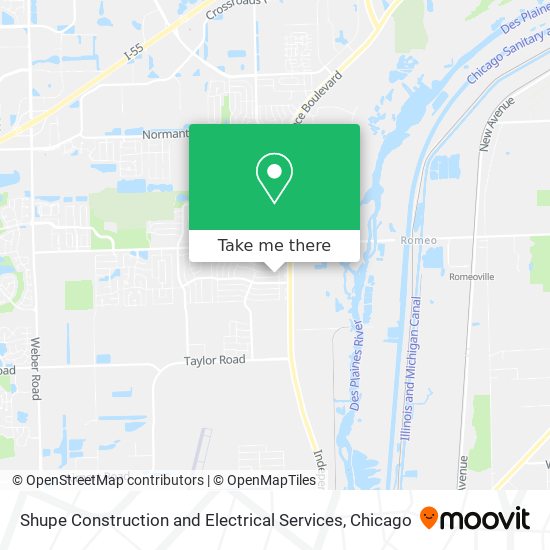 Shupe Construction and Electrical Services map