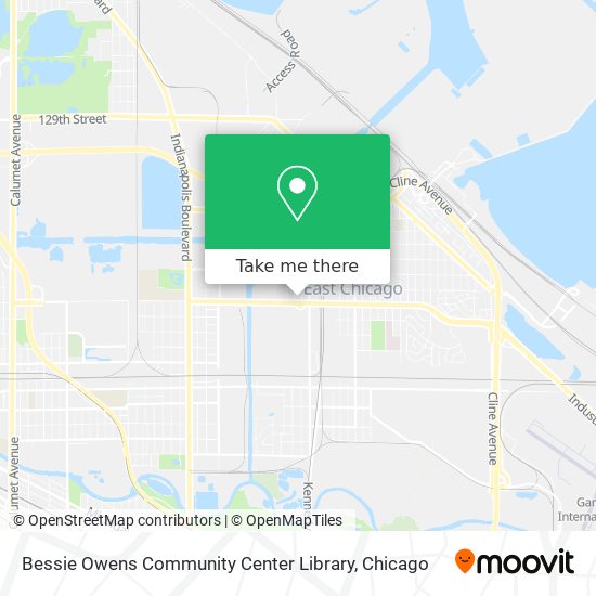 Mapa de Bessie Owens Community Center Library