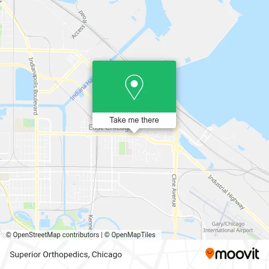 Superior Orthopedics map