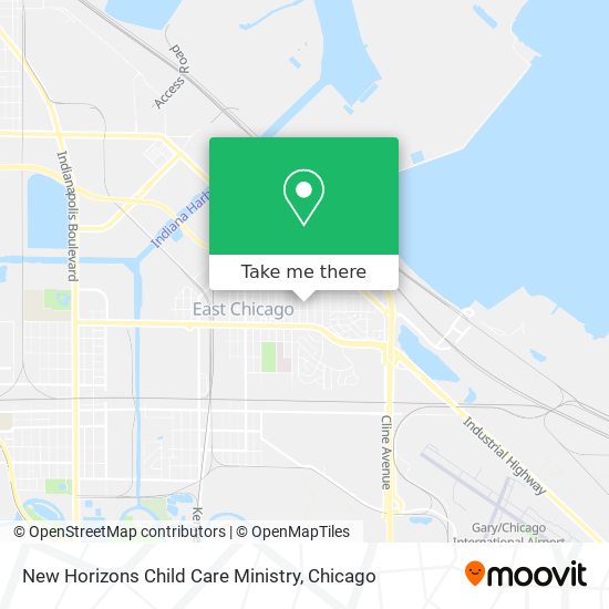 New Horizons Child Care Ministry map