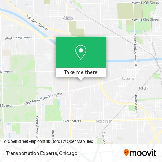 Transportation Experts map