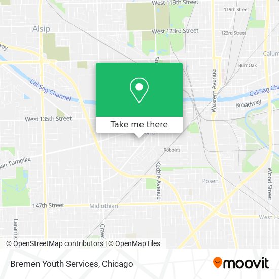 Bremen Youth Services map