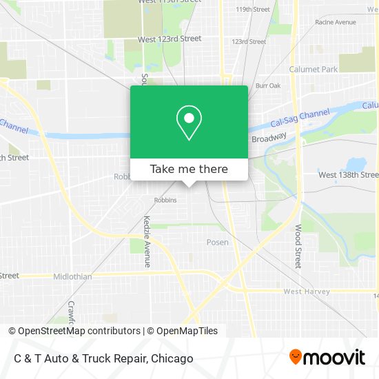 C & T Auto & Truck Repair map