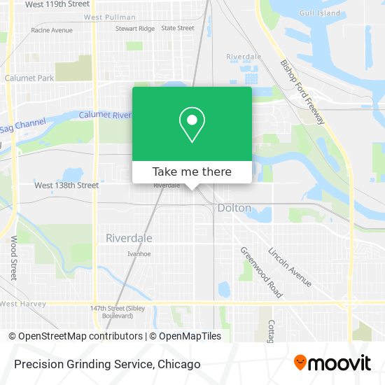 Precision Grinding Service map