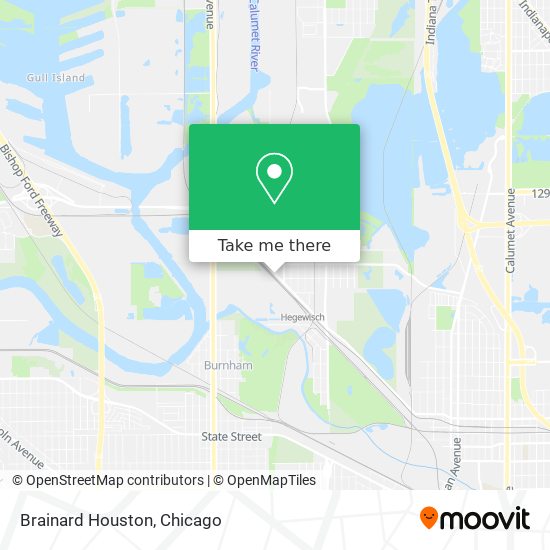 Brainard Houston map