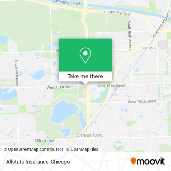 Allstate Insurance map