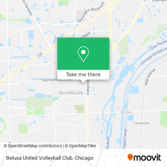 Belusa United Volleyball Club map