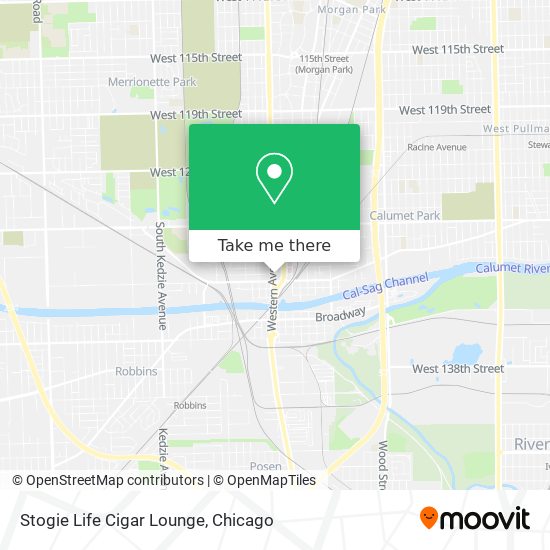 Mapa de Stogie Life Cigar Lounge