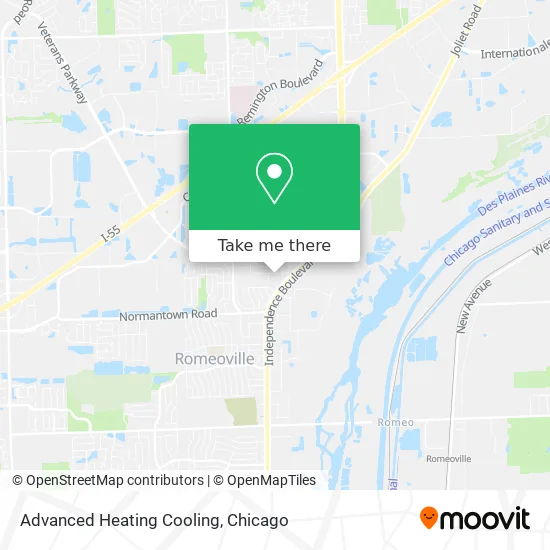 Advanced Heating Cooling map