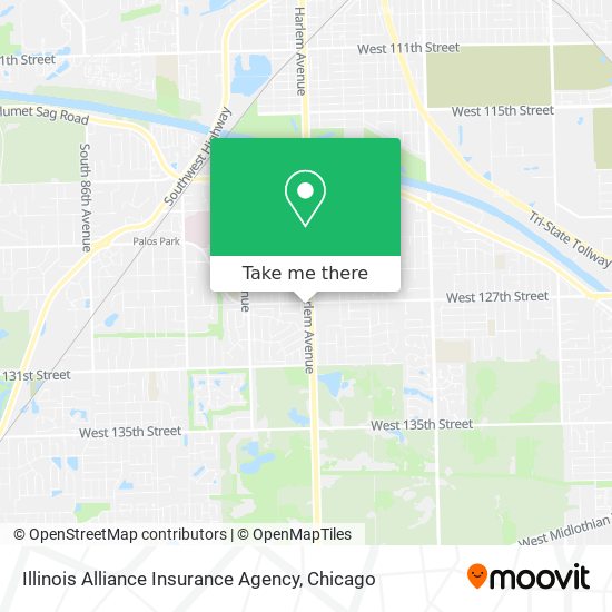 Illinois Alliance Insurance Agency map