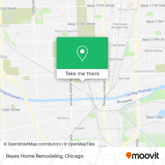 Reyes Home Remodeling map