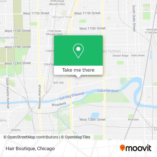 Hair Boutique map