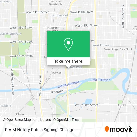 P A M Notary Public Signing map