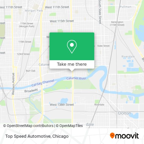 Top Speed Automotive map