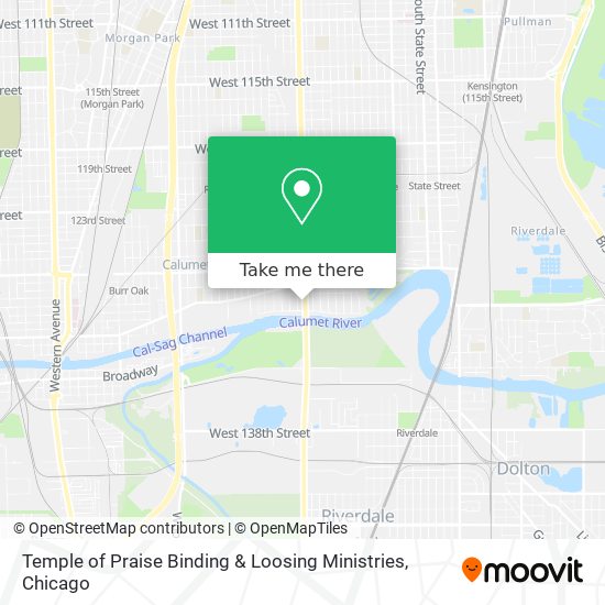 Temple of Praise Binding & Loosing Ministries map