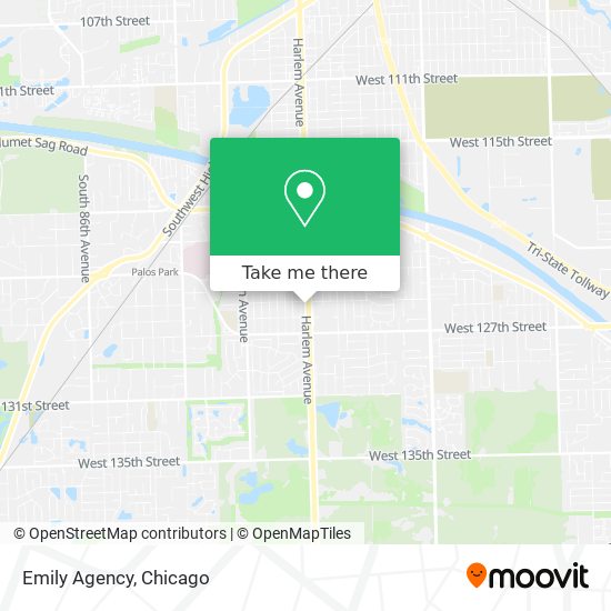 Emily Agency map