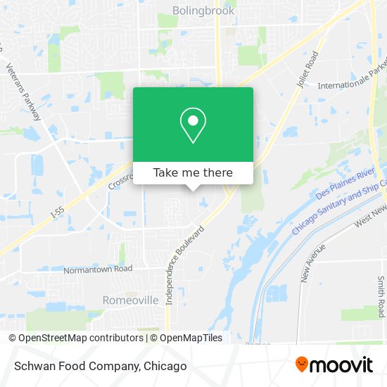 Mapa de Schwan Food Company