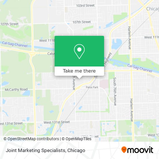 Joint Marketing Specialists map