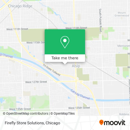 Firefly Store Solutions map