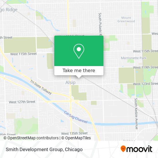 Smith Development Group map